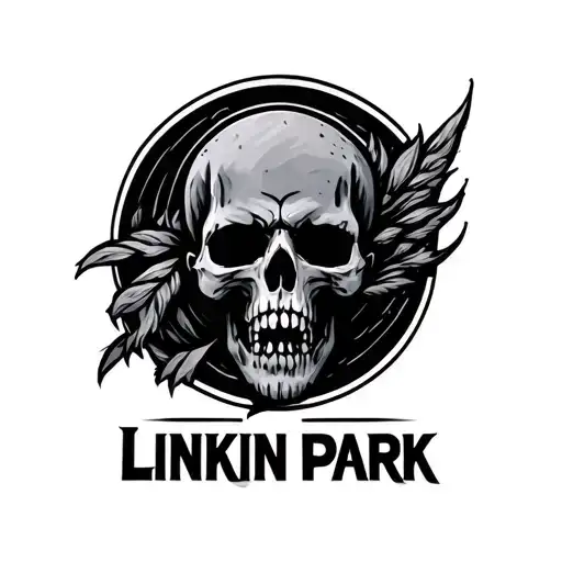 Logo Linkin Park dark tattoo design idea