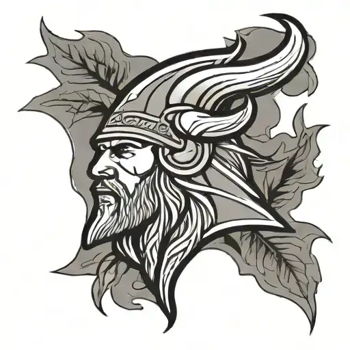 Minnesota Vikings tattoo design idea