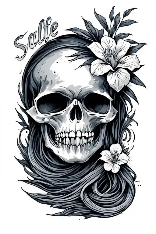 Salt Life tattoo design idea