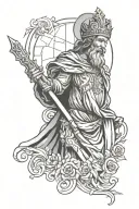 Saint Jude Thaddeus tattoo design idea