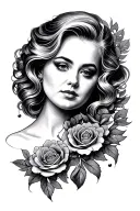 Songs Adele tattoo design idea