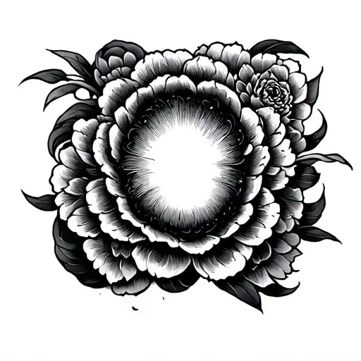 Japanese Scroll tattoo design idea