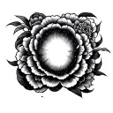 Japanese Scroll tattoo design idea