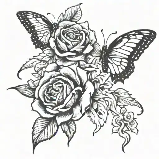 memorial tattoo for my nana tattoo design idea