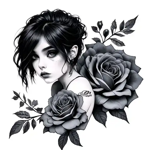 Femboy tattoo design idea