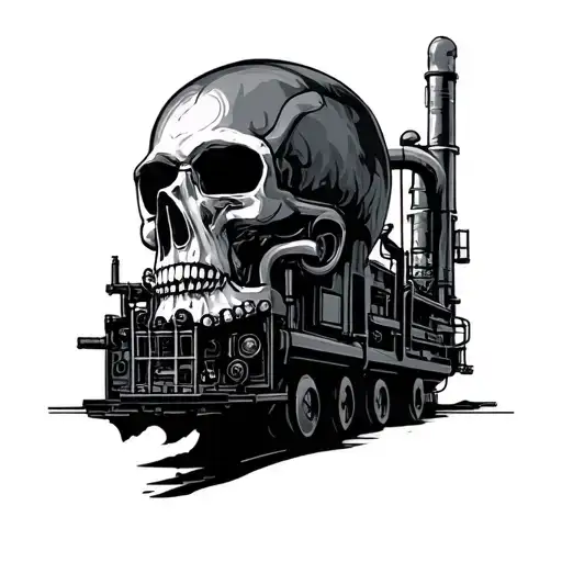 Refinery tattoo design idea