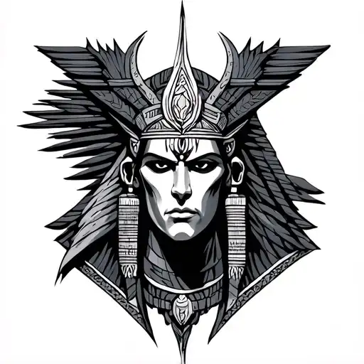 Osiris tattoo design idea