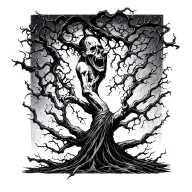 Depression tattoo design idea