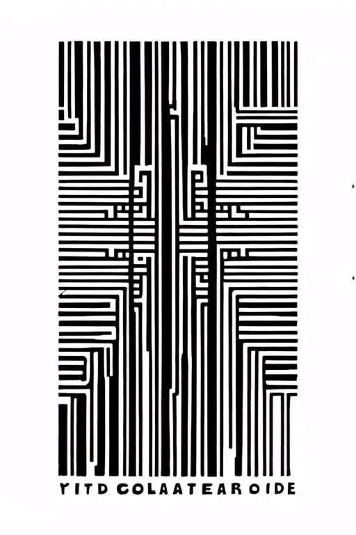 Bar Code tattoo design idea