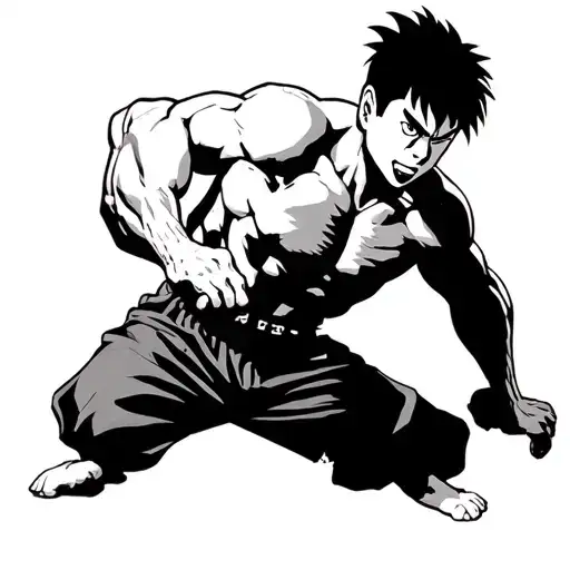 Hajime No Ippo tattoo design idea