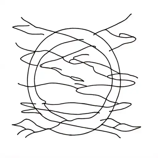 holocene by bon iver inspired tattoo design idea