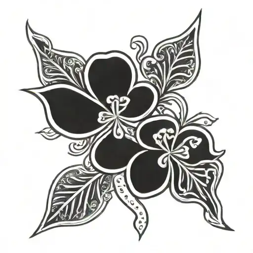 shamrock tattoo design idea