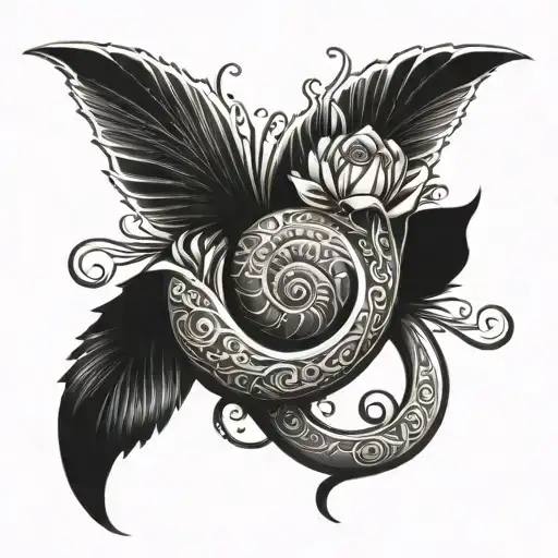 Womb tattoo design idea