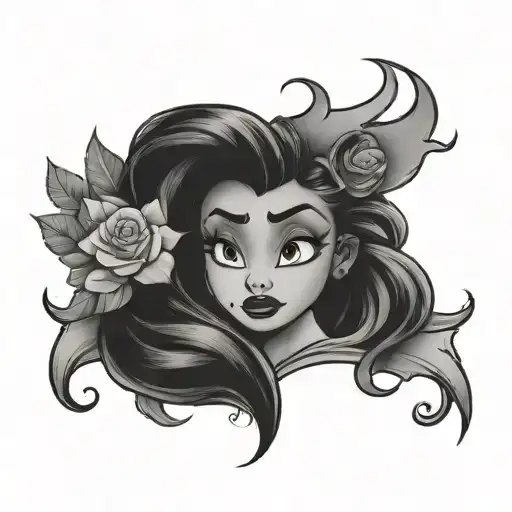 disney style tattoo design inspired tattoo design idea