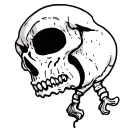 ed hardy like tattoo style illustration tattoo design idea