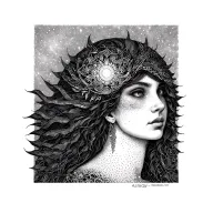 solstice tattoo design idea