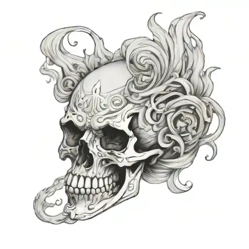 Ego Death tattoo design idea