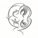 Scorpio vs Taurus tattoo design idea