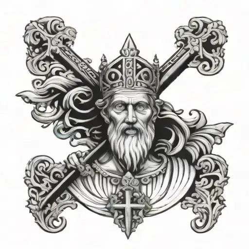 St. Jude Thaddeus tattoo design idea