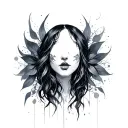 dissociation tattoo design idea