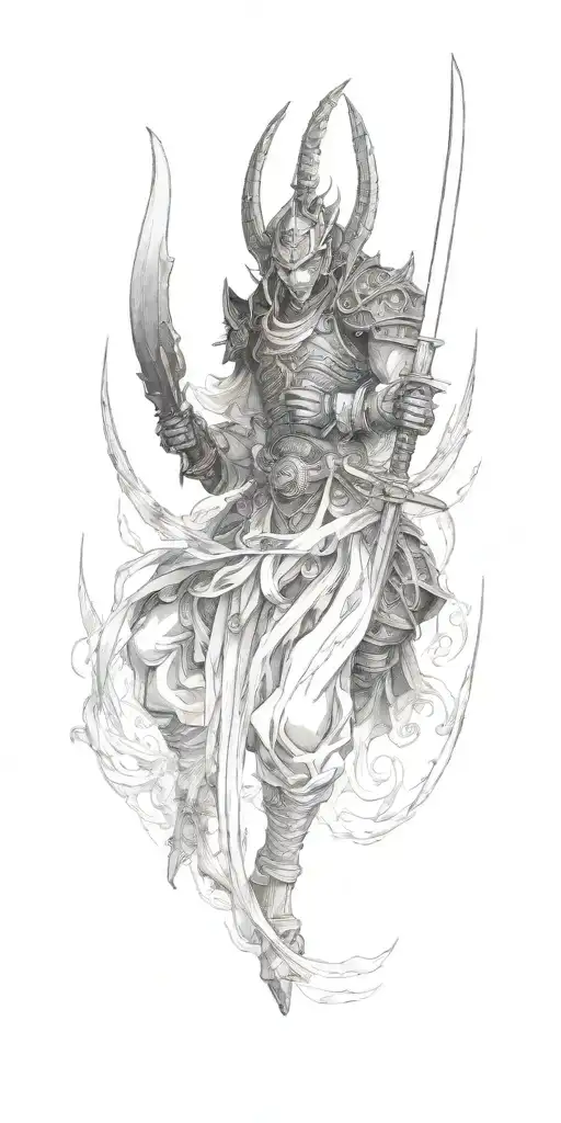 Yoshimitsu tattoo design idea