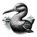 albatross tattoo design idea