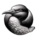albatross tattoo design idea