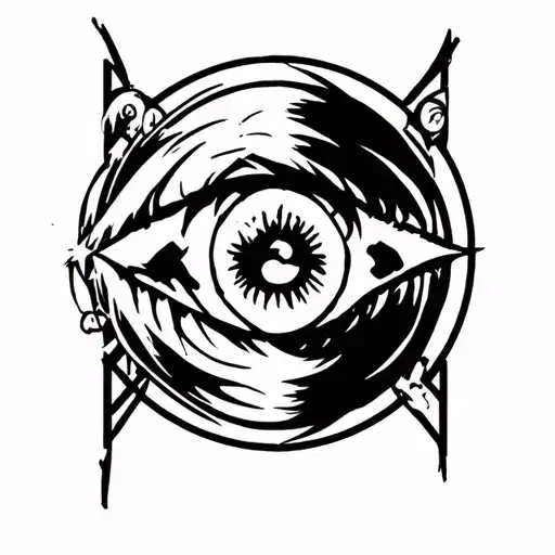 Bnwo, QOS symbol slut tattoo design idea