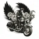 ride or die tomorrow Learn tattoo design idea