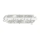 islamic calligraphy tattoo design idea