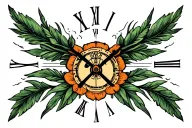January 10, 2021 In Roman Numerals tattoo design idea