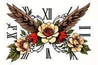 January 10, 2021 In Roman Numerals tattoo design idea