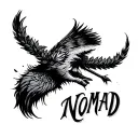 Nomad tattoo design idea