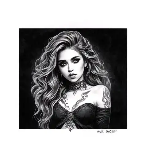 Christina tattoo design idea