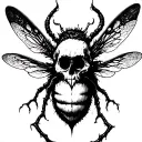 beelzebub tattoo design idea