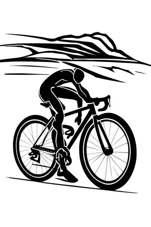 Swim Bike Run tattoo design idea