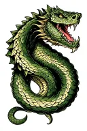 Jormungandr tattoo design idea
