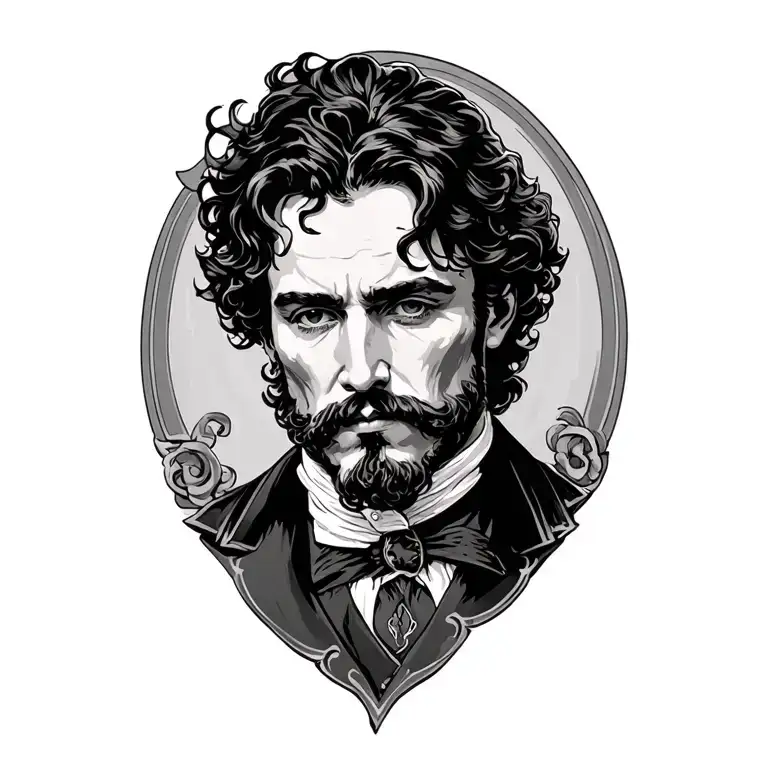 Count Of Monte Cristo tattoo design idea