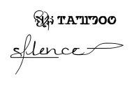 Silence tattoo design idea