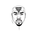 50 cent face tattoo tattoo design idea