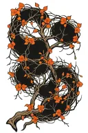 Blackthorn tattoo design idea