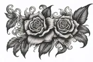 Name Valeria tattoo design idea
