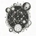 orion constellation tattoo design idea