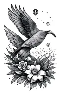 travel peace tattoo tattoo design idea