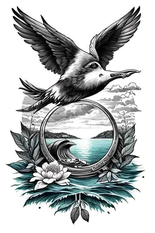 travel peace tattoo tattoo design idea