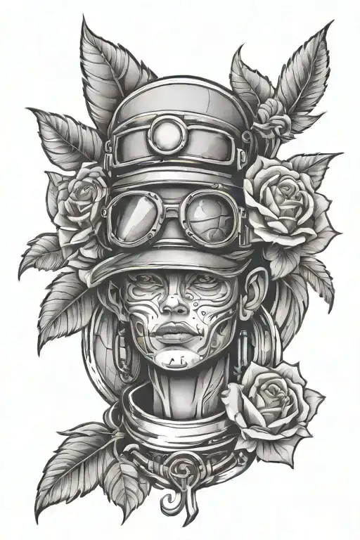 Environmental Engineer without flowers tattoo design idea