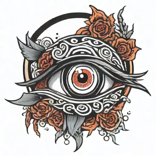 ITACHI EYE tattoo design idea