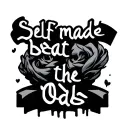 "self made beat the odds 1of1" tattoo design idea
