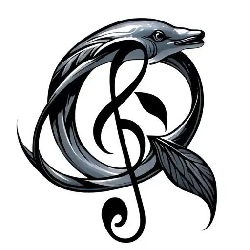 Dolphin Infinity 39+ Infinity Dolphin Tattoo Ideas in 2026 - BlackInk AI
