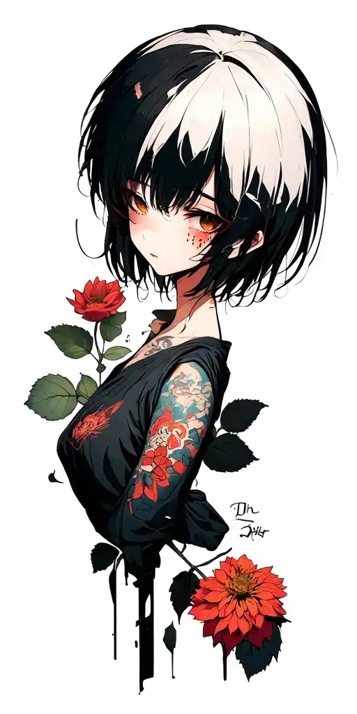 Nihilism tattoo design idea